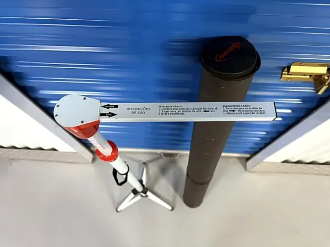 Estadiômetro Portátil Sanny Personal Caprice - 115 a 210 cm - com Bolsa - Envio