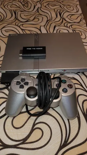 Ps2 slim prata