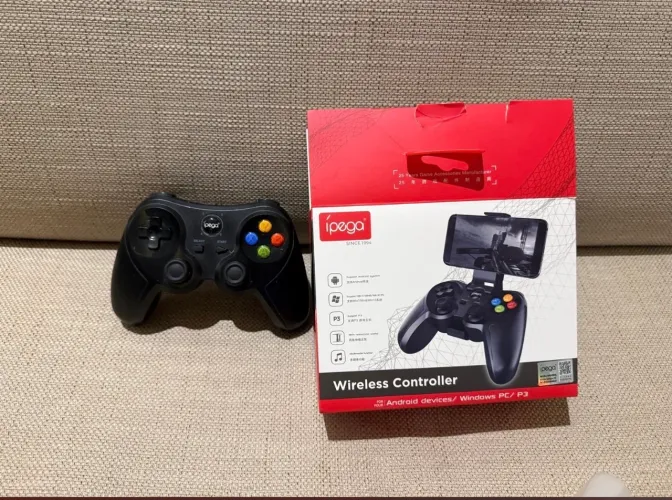 controle joystick para celular wireless bluetooth ipega 9078 preto