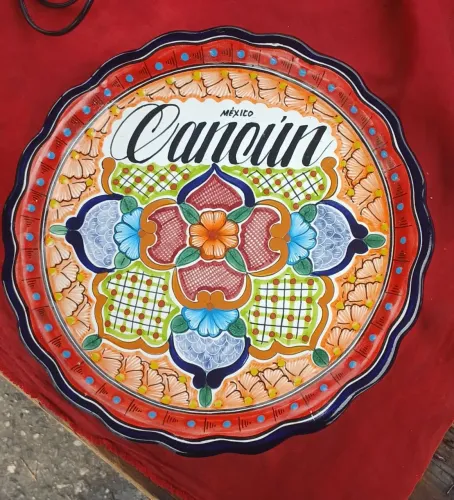 prato decorativo cancun talavera del carmen