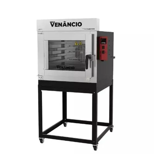 NZ. Forno turbo Twister inox GÁS 5 telas VENÂNCIO