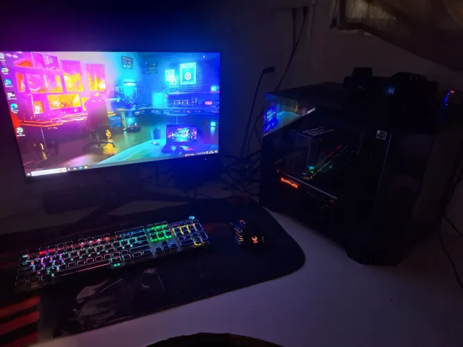 Pc gamer ryzen 7 completo ( troco em notebook)