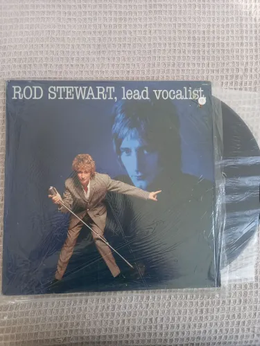 Rod Stewart, lead vocalist. Disco vinil, lp.