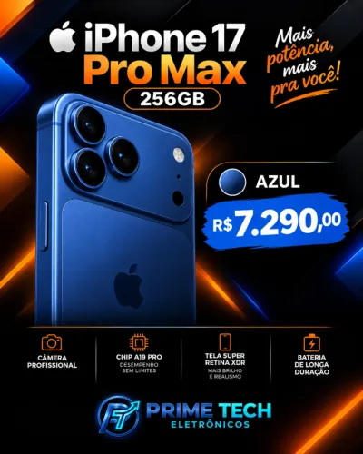 iPhone 17 pro Max 256gb original NOVO
