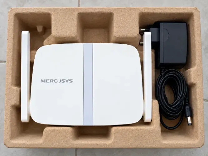 Roteador Mercusys MW305R 300Mbps - Completo com Caixa e Fonte