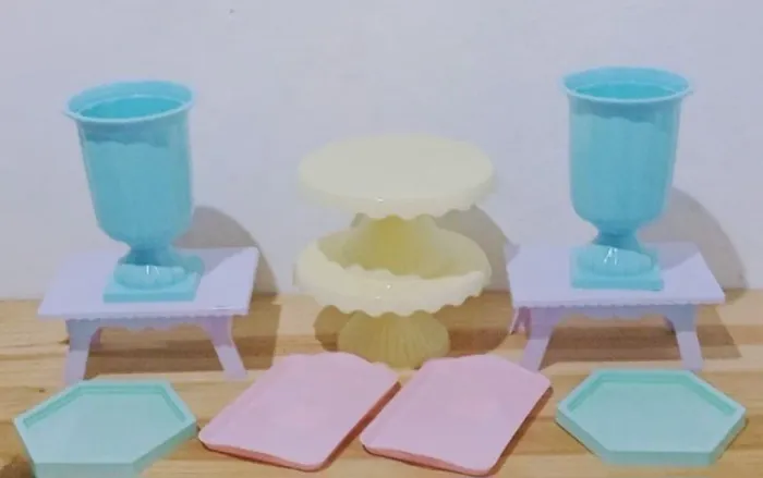 Kit bandejas de decoração