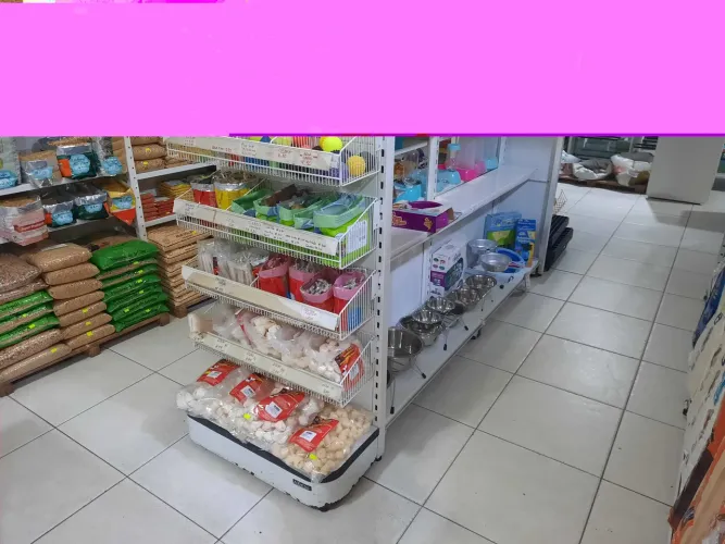 Gôndolas e prateleiras