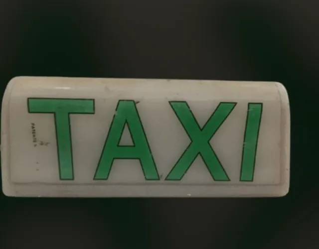 LUMINOSO ANTIGO DE TAXI