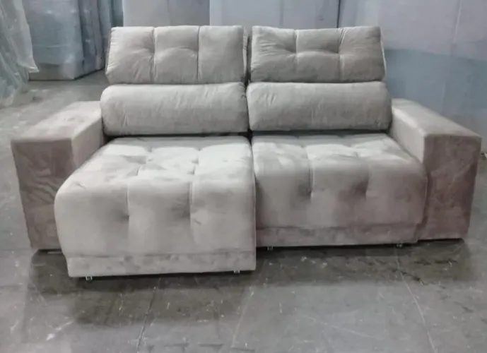 Sofá  SIMPLISTA Retrátil e Reclinável 1.90m  FRETE GRÁTIS 