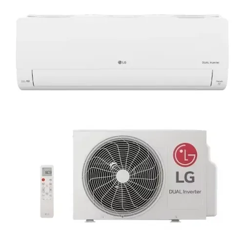 SPLIT LG S3W09AA31C DUAL INVERTER VOICE BRANCO 09KBTUS R32 QF 220V - 01 ano de uso 
