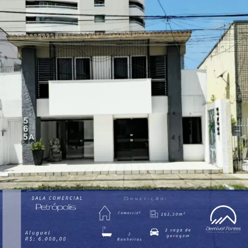Prédio Comercial para Locação em Petrópolis Rua Mossoró!