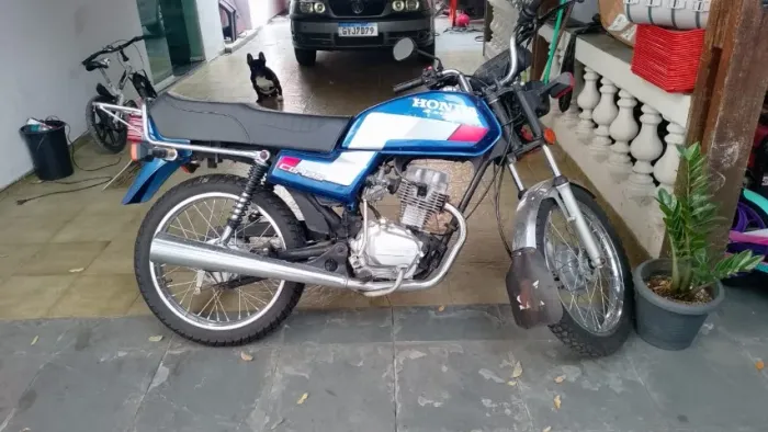 moto 1986 CG125 5 marchas