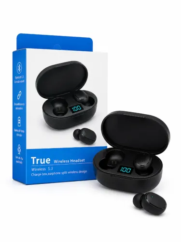 Fone de Ouvido Bluetooth 5.3 Earbuds - E6S 