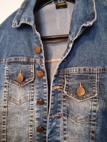 Jaqueta feminina jeans - M