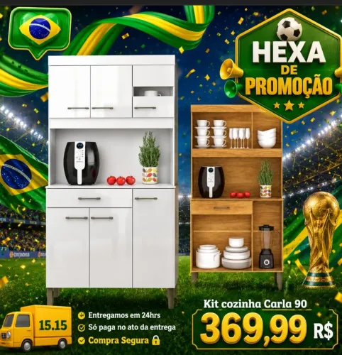 Armário de Cozinha Carla