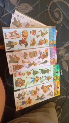 Cartela de adesivos one pice