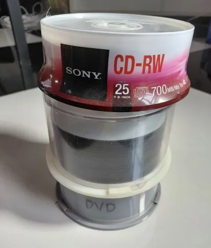 Kit CD RW e DVD