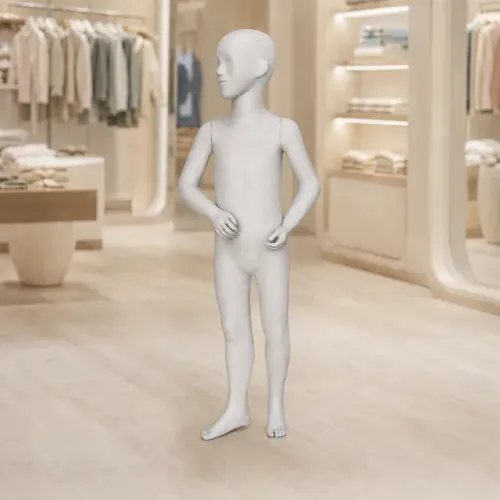 Manequins Infantil Expor Manequins - Plex-T - Padrão Vitrine de Moda Roupa Infatil