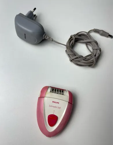 Depilador elétrico feminino satinelle soft