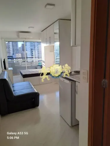 Flat mobiliado para alugar em Pinheiros | 27m² | 1 Dormitório | 1 Vaga de Garagem