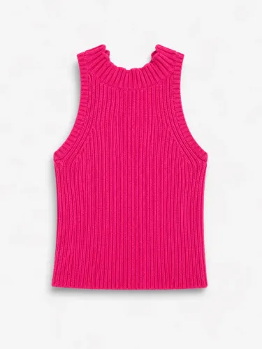 Regata de Tricot Rosa Pink