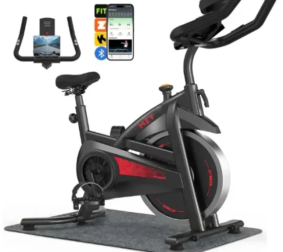 Bicicleta Ergométrica Spinning Profissional Inércia 15kg App