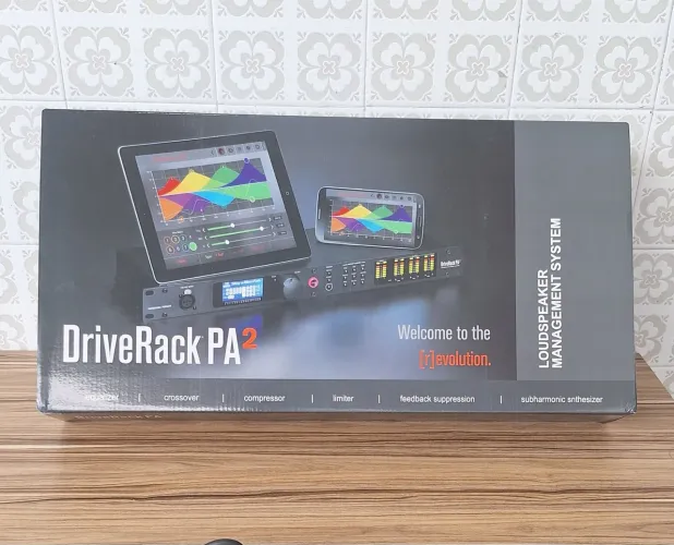 Driverack pa2 Novo Lacrado,  Aceito Cartão 