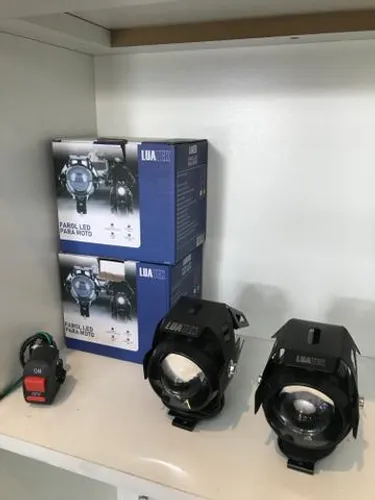 Par Farol de milha para moto. (Entrega Grátis)