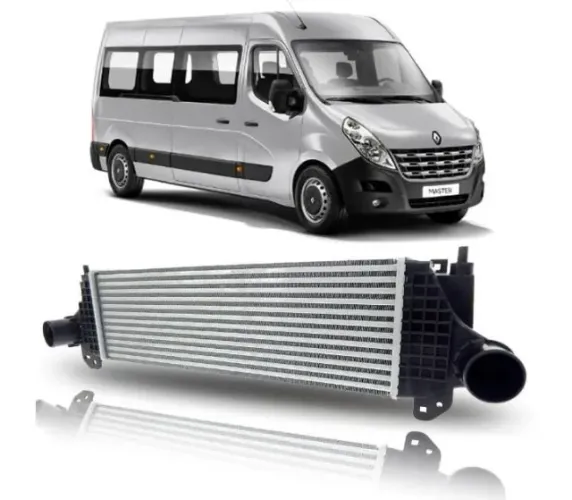 radiador do intercooler - Master 2.3 2014 a 2021