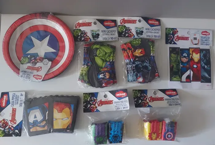 Kit festas Super Heróis