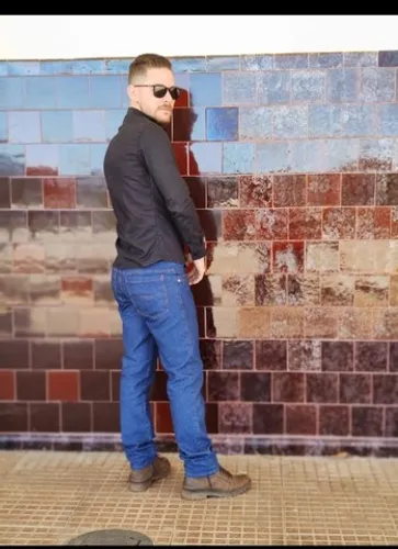 Calças Jeans Com Elastano 