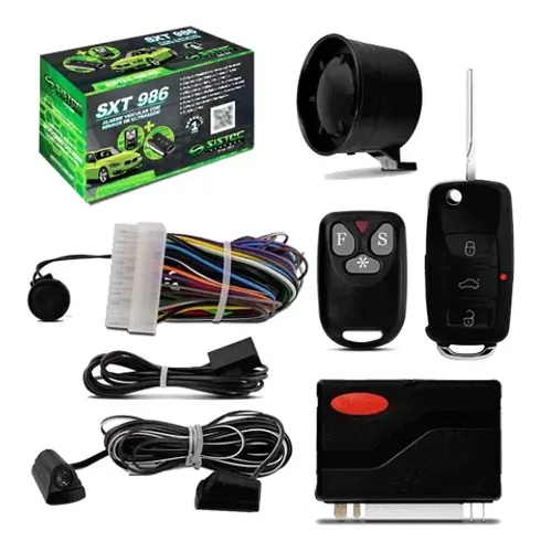 Alarme Automotivo Sistec Action Verde Flex - SXT 986
