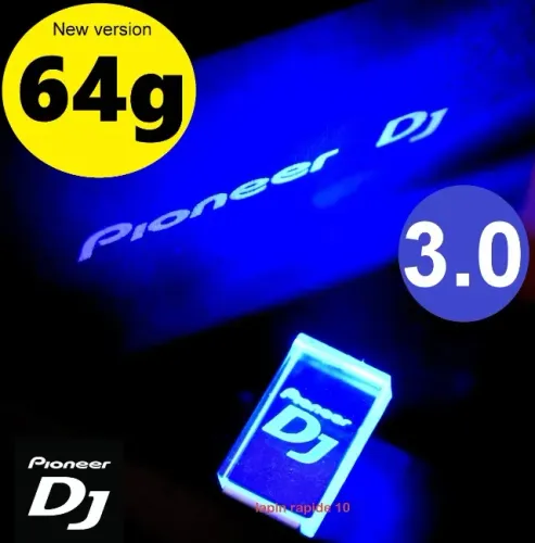 Novo pendrive dj pioneer original 64g 3.0 ideal xdrj r3 - Pronta entrega