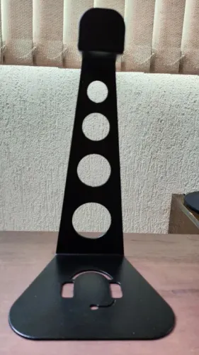 Suporte Gamer de Mesa em Aço para Fone de Ouvido - Resistente e Estiloso!