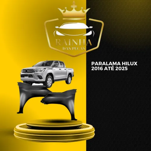 Paralama Hilux 2016 até 2025