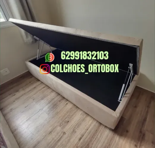 Box Baú Solteiro com um ano de garantia