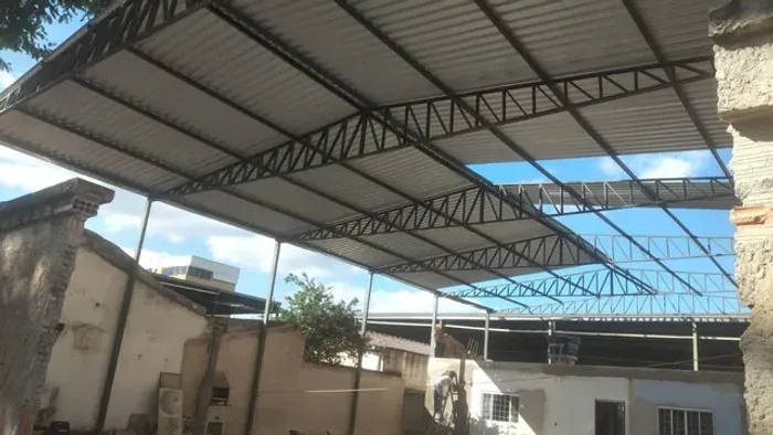 Galpão estrutura metálica fabricamos rapidez e qualidade até 12 x
