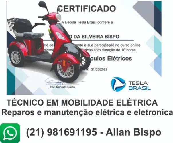 Conserto em Bikes Eletricas