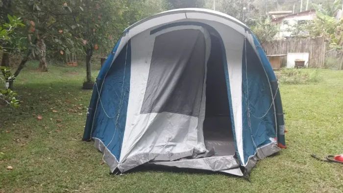 Barraca Quechua 4.1 air, flash end black