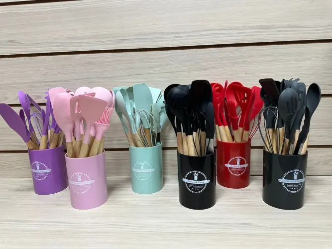 KIT COLHER COM 12 PEÇAS