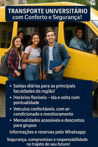 Transporte para faculdade