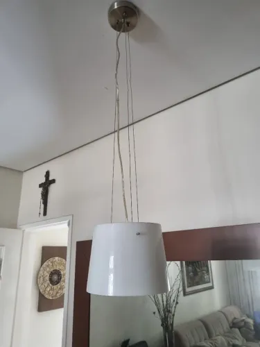 Lustre Moderno Branco