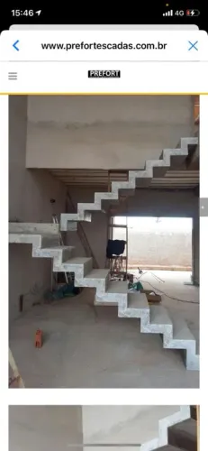 Escadas cascata feita toda na obra whatsapp 19.99403.0512. 