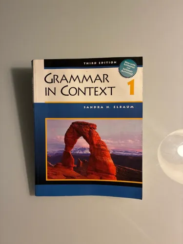 Livro GRAMMAR IN CONTEXT 1