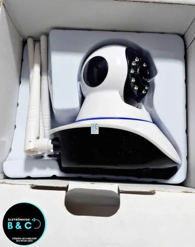Câmera de Segurança Wi-Fi Full HD 1080P
