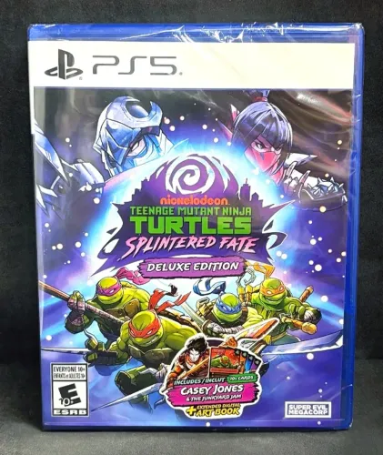 TMNT Splintered Fate Deluxe Edition PS5 LACRADO | PS4 OU SWITCH