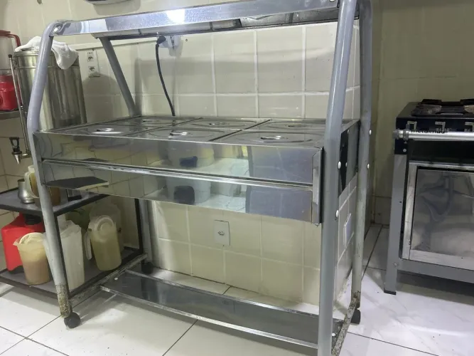 Bancada Térmica para Restaurante/Lanchonete
