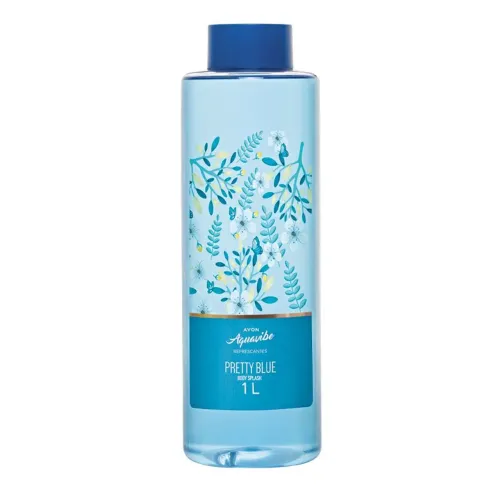 Body Splash Avon Aquavibe Pretty Blue 1 Litro