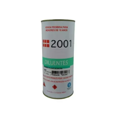 Thinner Para Pu Aut30 900ml - 2001