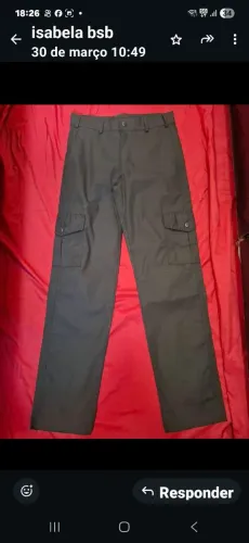 Vendo calça operacional rip stop em ótimo estado apartir de 35 reais 